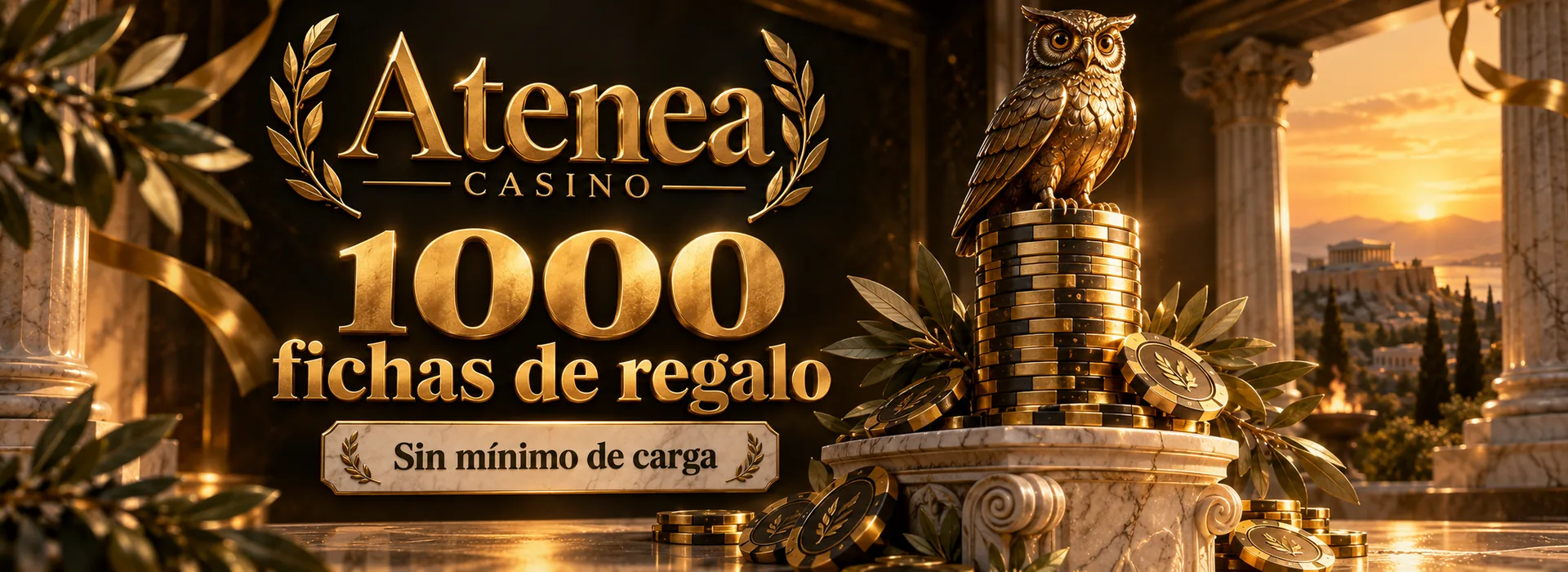 de regalo, sin mínimo de carga